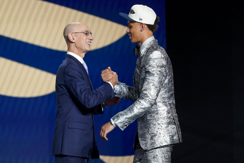 8. New Orleans (from the Lakers): Dyson Daniels, G/F, 6-6, 19, G League Ignite